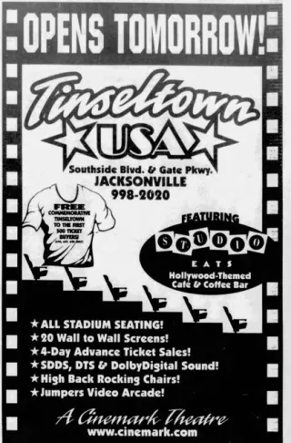 Cinemark Tinseltown Jacksonville and XD