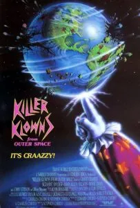Movie poster for Killer Clowns From Outer Space