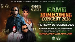 Event image for 2026 FAMU Homecoming Concert in Tallahassee, FL