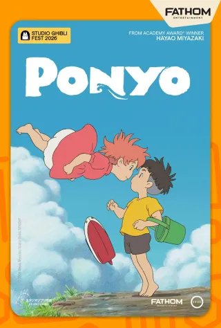 Movie poster for Ponyo - Studio Ghibli Fest 2026