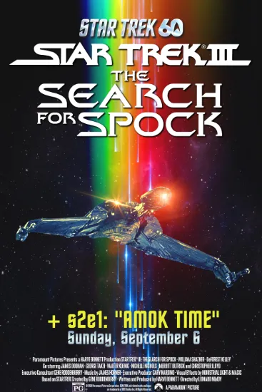 Star Trek III: The Search for Spock + Season 2 Episode 1: "Amok Time"