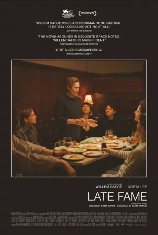 Movie poster for Late Fame