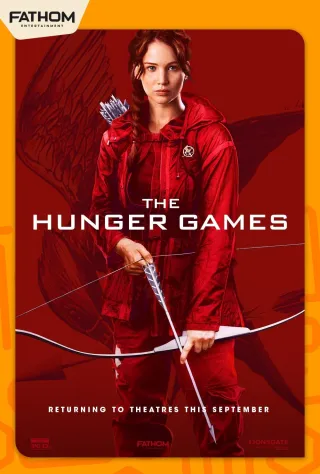 Movie poster for THE HUNGER GAMES