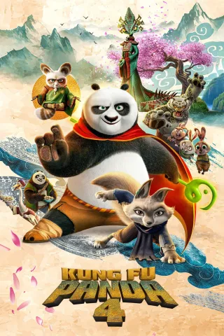 Movie poster for Kung Fu Panda 4