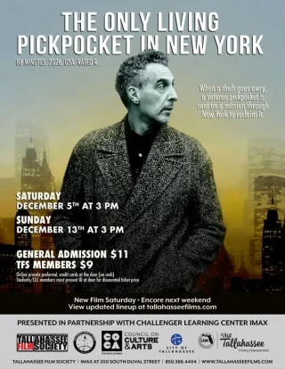 Movie poster for The Only Living Pickpocket in New York