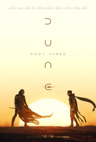 Movie poster for Dune: Part Three