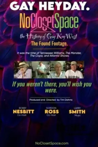 Movie poster for No Closet Space: The History of Gay Key West