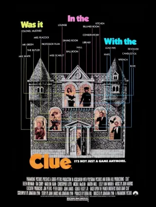 Movie poster for Clue