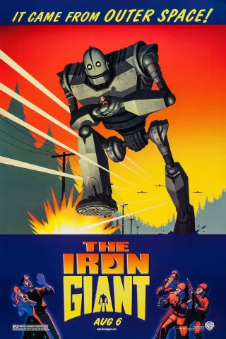 Movie poster for The Iron Giant
