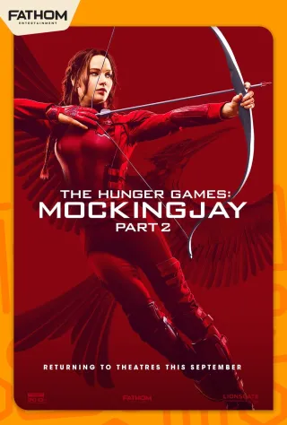Movie poster for THE HUNGER GAMES: MOCKINGJAY - PART 2