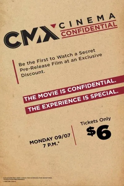 Cinema Confidential September 7