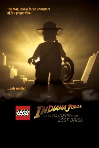 Movie poster for Lego Indiana Jones and the Raiders of the Lost Brick