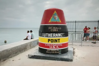 Southernmost Point Buoy in Key West, FL attraction photo