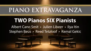 Event image for Two Piano Extravaganza: Six Pianists, Two Pianos in Aventura, FL