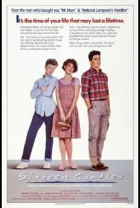 Movie poster for Sixteen Candles