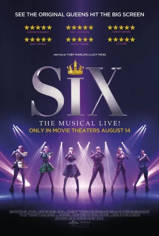 Movie poster for SIX The Musical Live!