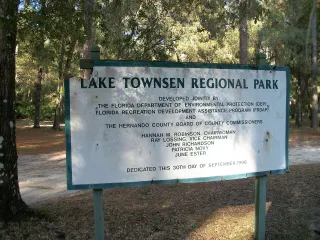 Lake Townsen Regional Park in Istachatta, FL park photo