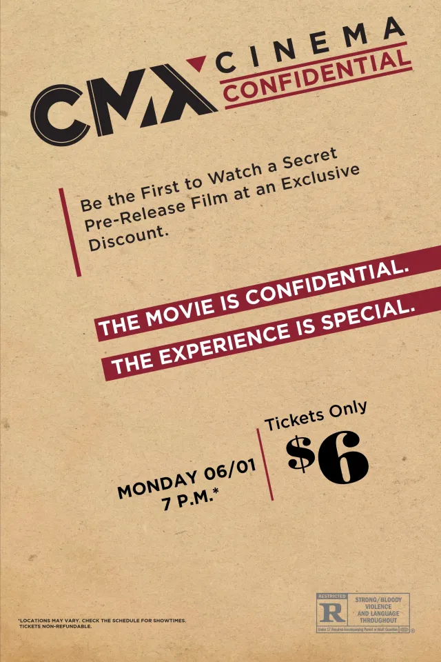 Cinema Confidential June 1