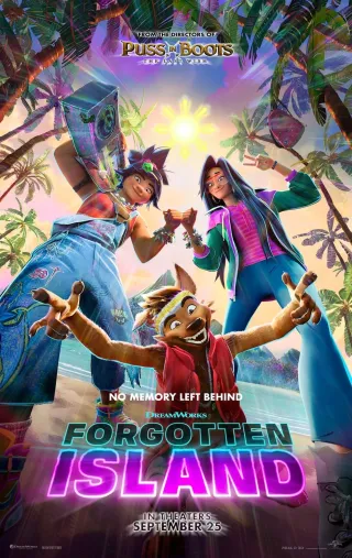 Movie poster for Forgotten Island