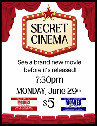 Movie poster for $5 Secret Cinema