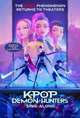 Movie poster for KPop Demon Hunters: A Sing-Along Event