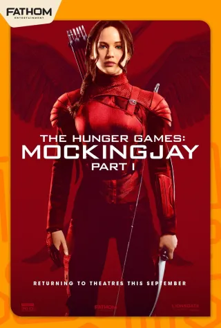 Movie poster for THE HUNGER GAMES: MOCKINGJAY - PART 1