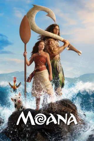 Movie poster for Moana