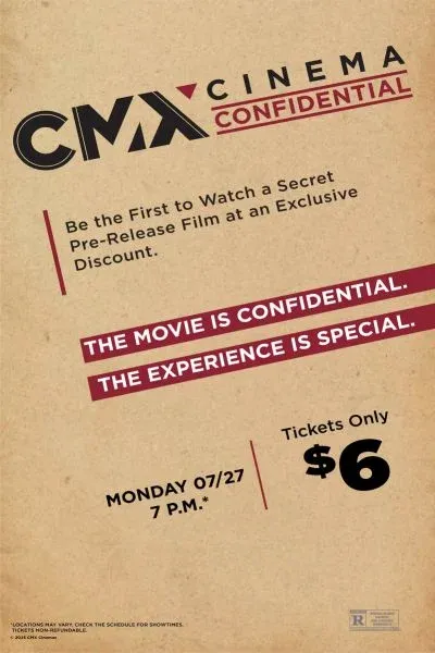 Cinema Confidential July 27