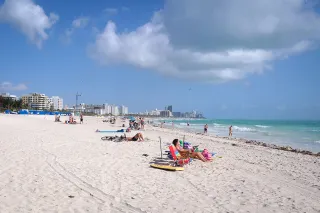 South Pointe Beach in Key Biscayne, FL beach photo