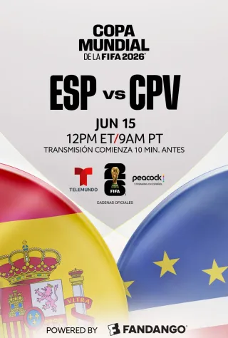 Movie poster for España vs. Cabo Verde - Copa Mundial de la FIFA