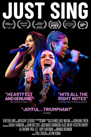 Movie poster for Just Sing